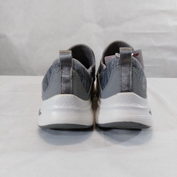 Skechers Air Cooled Arch Fit Rainbow View Gray NWT Women's Size 6.5W US - Picture 10 of 11